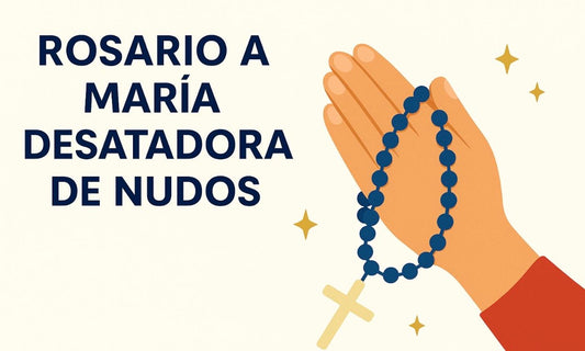 ♦️Entra aquí. Rosario de María Desatadora de Nudos. Recibe el Rosario en formato digital y comienza a atraer milagros a tu vida.